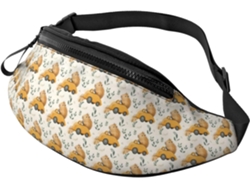 Riñonera Poliéster Para Hombre Diseño Estampado Vacaciones