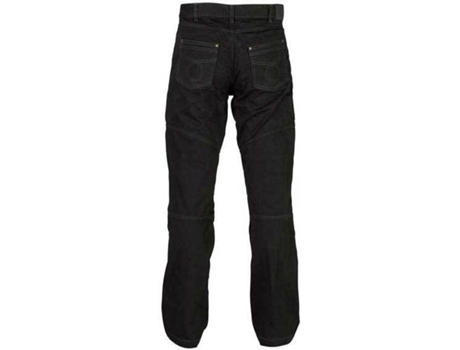 Pantalones para Hombre FURYGAN Jean D02 Negro para Motociclismo (42)