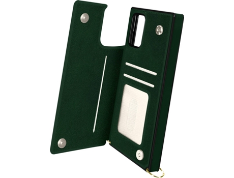 Carcasa Samsung Galaxy S20 FE AVIZAR Multifunción con Cordón Verde