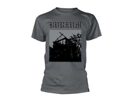 Camiseta ROCKINSTONE Burzum Aske (gris) (M)