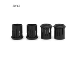 20 Piezas Soporte De Diodos Led De Plástico Manga Larga Para Diodos Emisores De Luz (10mm)