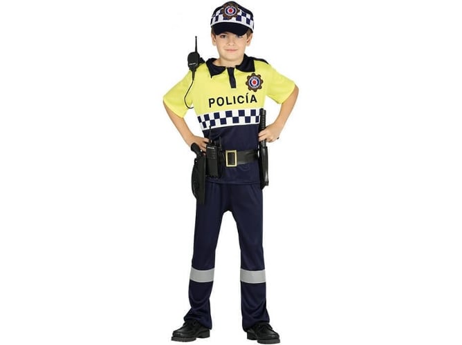 Disfraz de Niño DISFRAZZES Policía Local (Talla: 3 a 4 años)