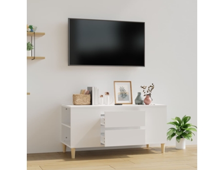 Mueble De Tv VIDAXL Blanco Madera contrachapada (102x44.5x50 )