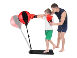 Saco de Boxeo CUICH - Balón de Boxeo Vertical Inflable con Altura Ajustable para Entrenamiento y Alivio del Estrés