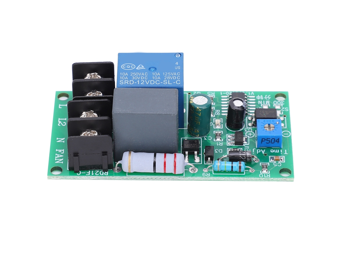 Yncm2026-módulo De Relé Con Retardo Apagado Placa De Control Interruptor Componente Electrónico Rd21f-c 220v