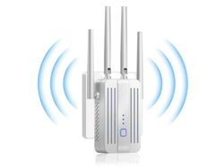 Extensor de señal WiFi para el hogar, repetidor de Internet con cobertura de hasta 9,995 pies cuadrados y más de 45 dispositivos.