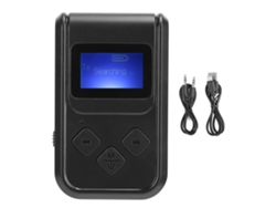 Adaptador De Audio Bluetooth 5.0 2 En 1, Receptor Y Transmisor, Con Pantalla Lcd Digital De 3,5 Mm, Plug And Play.