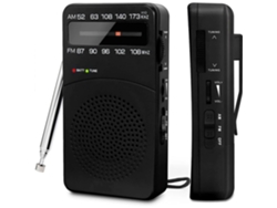 Radio de emergencia, manivela, 10000 mAh, alimentada por energía solar, NOAA, USB-C, GOKOCO