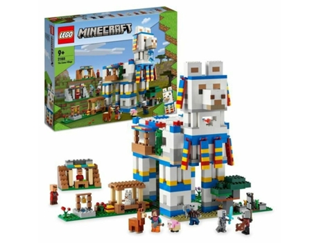 Blocs de Construcción LEGO Minecraft The Llama Village (Edad Mínima Recomendada: 9 años)
