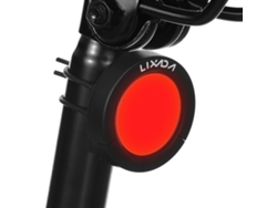 Luz Trasera Inteligente Para Bicicleta Lixada, Recargable Por Usb, Con Sensor De Vibración Y Led Seguro.