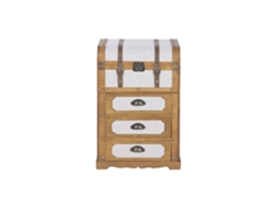 Cajonera Madera Poliester Borreguito 45x35x71,5cm