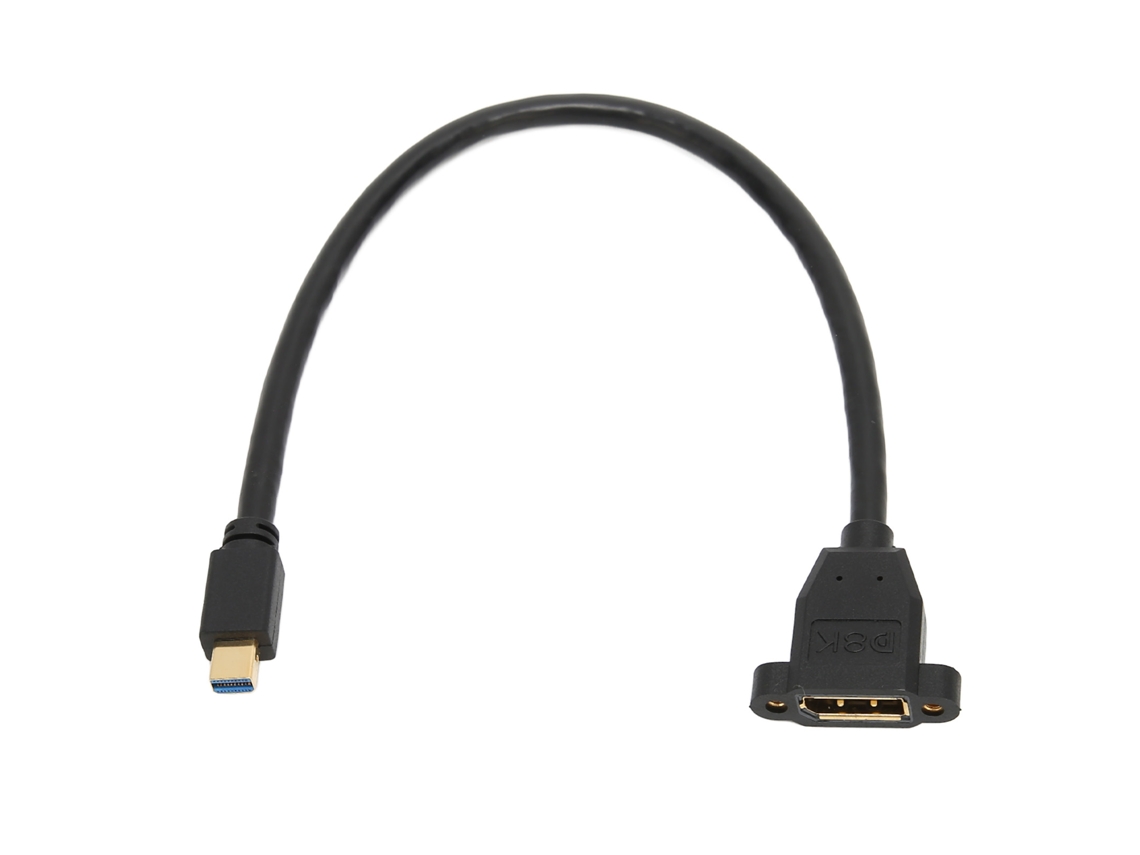 Cable Mini Displayport A Displayport 1.4, 8k 60hz, 4k 120hz, 30cm, Estable Y Compatible.