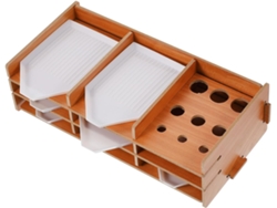 Soporte Multicapa De 7 Piezas En Material Sintético Para Guardar Accesorios De Pintura De Diamantes.