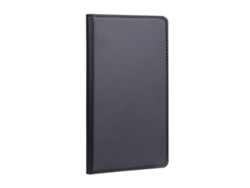 Cuaderno De Gran Capacidad De Piel Sintética Para Reuniones, Doble Escritura, Color Negro Para Oficina.