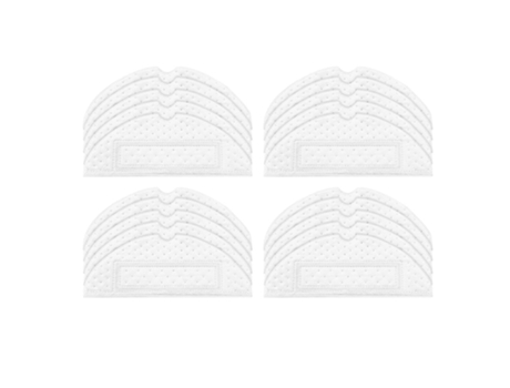 20pcs panos de esfregão para aspirador de pó xiaomi roborock t7 t7s t7plus
