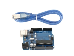 Placa De Desarrollo 16u2 Con Cable Usb, Interfaces Sda/scl, 13 Puertos De E/s Digitales Y 5 Puertos De E/s Analógicas.