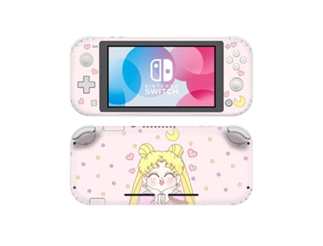 Pegatina de Vinilo para Nintendo Switch Lite SLOWMOOSE Rosa