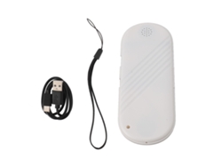 Alto-falante Para Travesseiro Bluetooth Condução Óssea Portátil Com Desligamento Programado Controle De Volume Branco