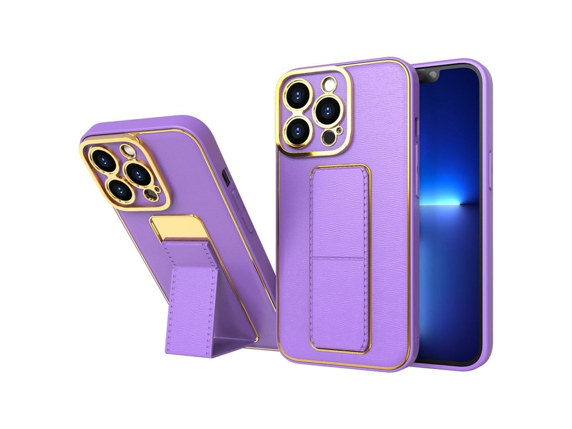 Estuche Nuevo Kickstand para iPhone 13 Pro Max GENERIC Morado