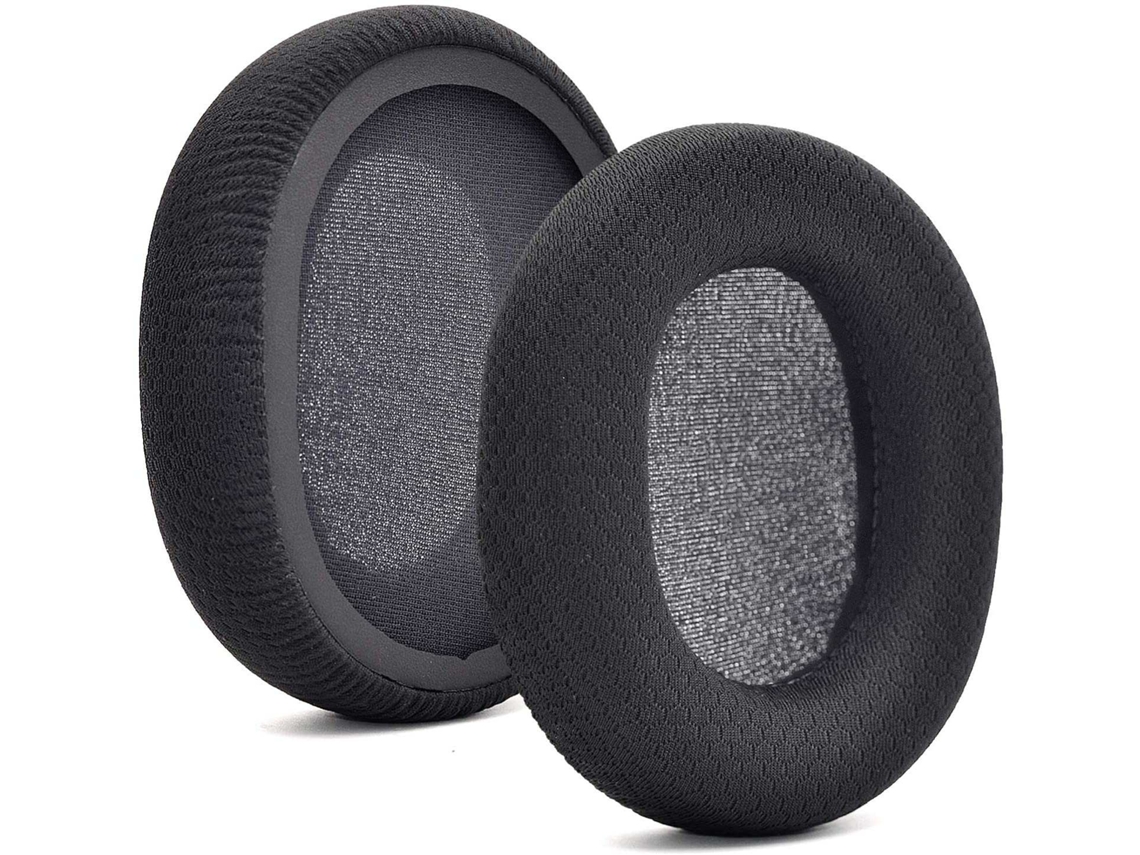 Almohadilla s de Ouvido para Steelseries Arctis 3/5/7 Negro 1 Par
