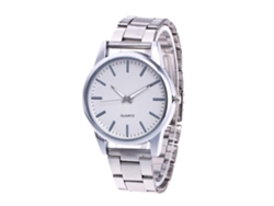 Reloj Analógico De Cuarzo Con Brazalete De Acero Para Hombre Y Mujer - Estilo Elegante