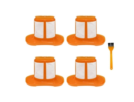 Filtro de repuesto para aspiradora de 4 piezas y 1 cepillo para aspiradora de mano Hhvkf10, para modelos Hhvk320J10,Hhvk515J00Ff,Etc.