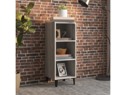 Aparador De Madera De Ingeniería Gris Sonoma 34,5x32,5x90 Cm