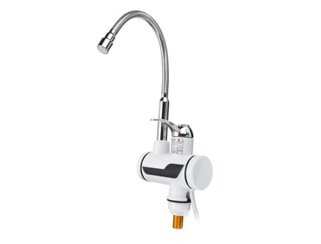 Grifo de Cocina VONATES Calentador de Agua Eléctrico de Ecológico (Blanco - 220V)
