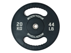 Disco de Musculación BODYTONE de Borracha de 20 kg com Pega