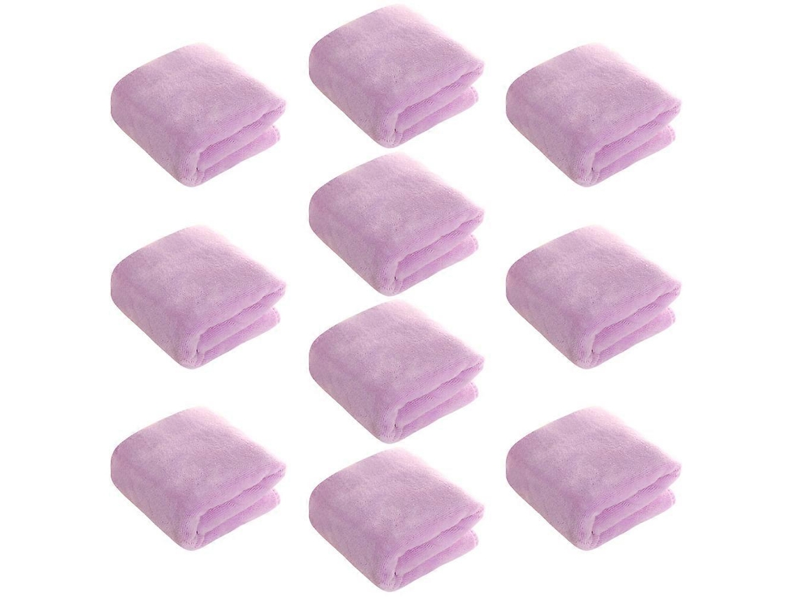 Paquete de 10 toallas de salón de secado rápido para cabello y manos, Rosewell