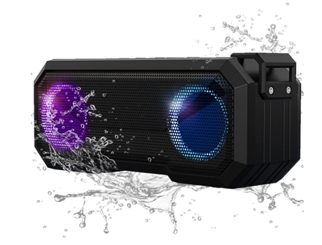 Altavoz CHRONUS Portátil Som Estéreo Alto de 16 W Sem Fio 12 Horas de Reproducción Preto