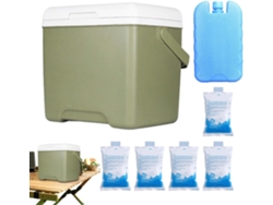 Para Acampar, Contenedor De Alimentos Isotérmico, 13,8 L, Robusto,, Para Picnics, Pesca, Senderismo, Viajes, Barbacoas