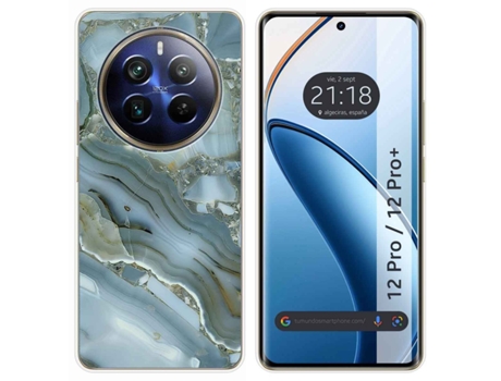 Funda Diseño Mármol para Realme 12 Pro 5G / 12 Pro Plus 5G TUMUNDOSMARTPHONE Silicona Multicolor