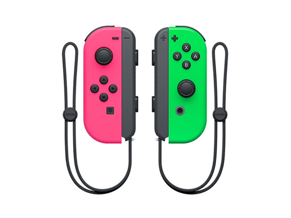 Mando para Nintendo Switch Joy-Con (izquierdo rosa, derecho verde)