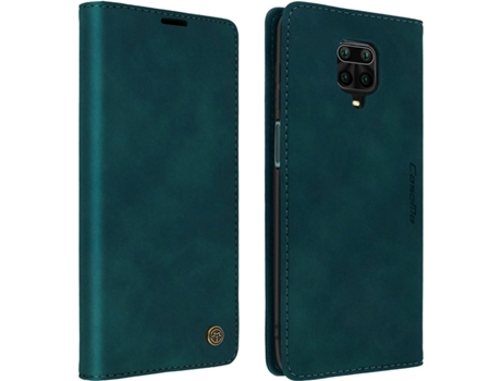 Funda Xiaomi Redmi Note 9S / 9 Pro / 9 Pro Max CASEME FOLIO-KAZAM-BL-NT9S Verde