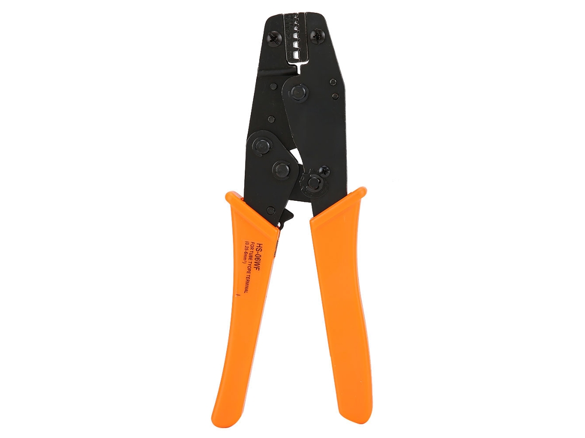 Alicate De Crimpar Multifuncional Hs-06wf Terminal Fio 0.25~6.0mm² Awg24-10