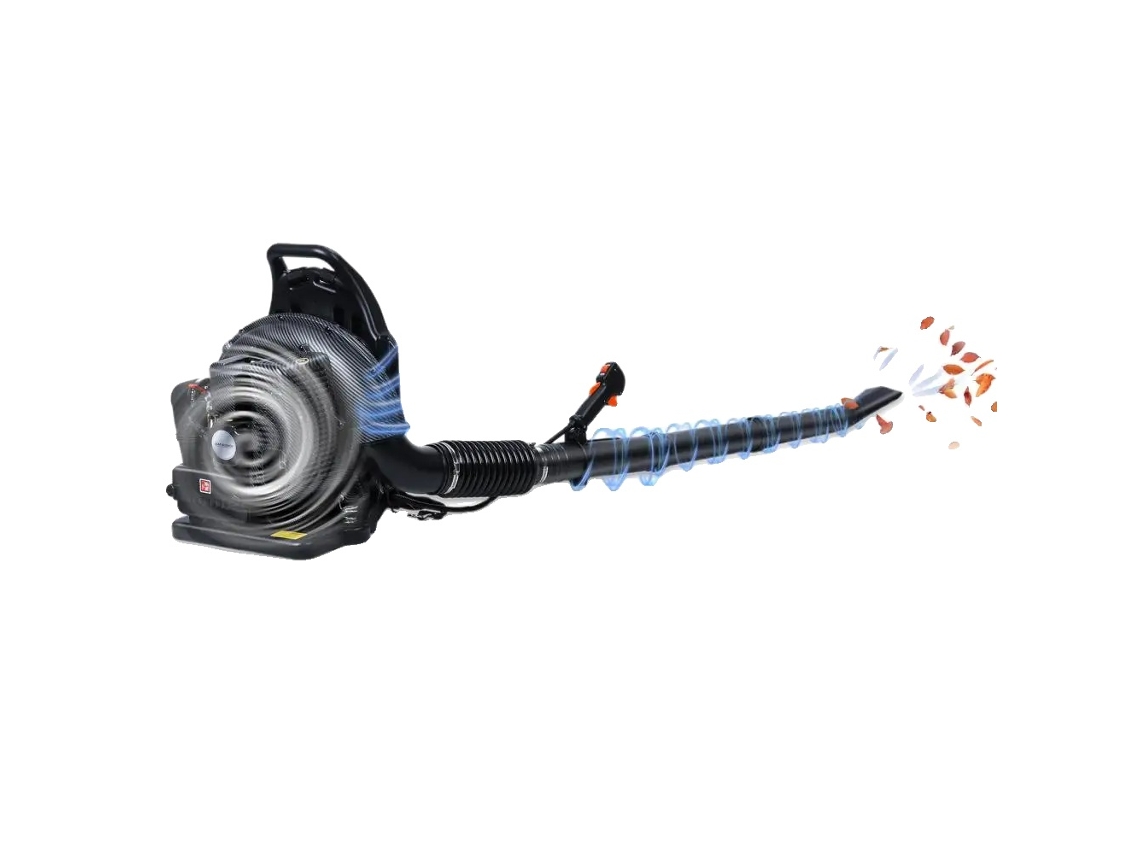 Soplador de hojas a gasolina de 665 CFM y 3 HP OEM