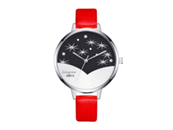 Reloj De Pulsera Analógico De Cuarzo De Estilo Casual Para Mujer, Color Rosa.