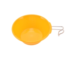 Taza/bol Portátil Para Mochileros De 250 Ml De Plástico Pbt Para Camping Y Senderismo - Naranja