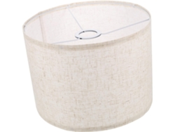 Lámpara De Pared Sencilla De Tela De Lino De 280x200 Mm Con Luz Suave Y Protectora Para Techo O Escritorio.
