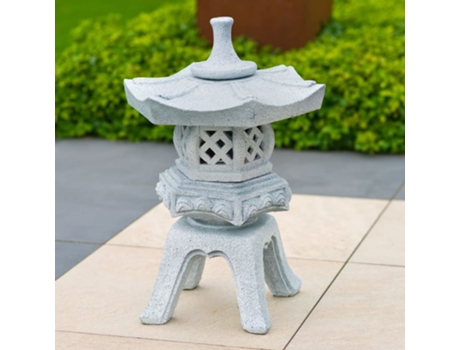 Acqua Arte farol de jardín UBBINK ROKKAKU YUKIMI