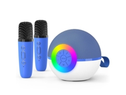 Mini Altavoz De Máquina De Karaoke Para Niños Y Adultos Juguetes Musicales De Micrófono Bluetooth Portátil Con Luz Led Mejor Pre Yemaesre