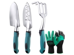 2026-kit Herramientas Jardín 3 Piezas Herramientas Jardinería Aluminio Fundido Guantes Regalo Jardinería Para Mujeres Y Hombres