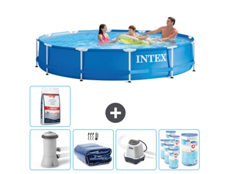 Piscina Tubular INTEX 28212GN-CB56 (6503 L - 366x76cm)