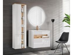 Armario Bajo Lavabos FURNLUX Classic Bahama (Blanco, Madera Contrachapada - 60X46X68 Cm)