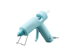 Máquina De Pegamento Caliente Mini Para Manualidades Diy Con 10 Bastones De Pegamento Ergonomica Para Niños Azul