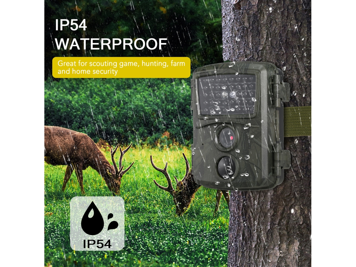 2026-cámara De Caza Mini 12mp 1080p Activada Por Movimiento Para Observación De Vida Silvestre Y Seguridad De Granja Ip54 Resistente Al Agua