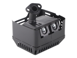 Mofle De Escape Para Bomba De Água E Gerador Motor Gasolina 168f 170f 2kw 3kw