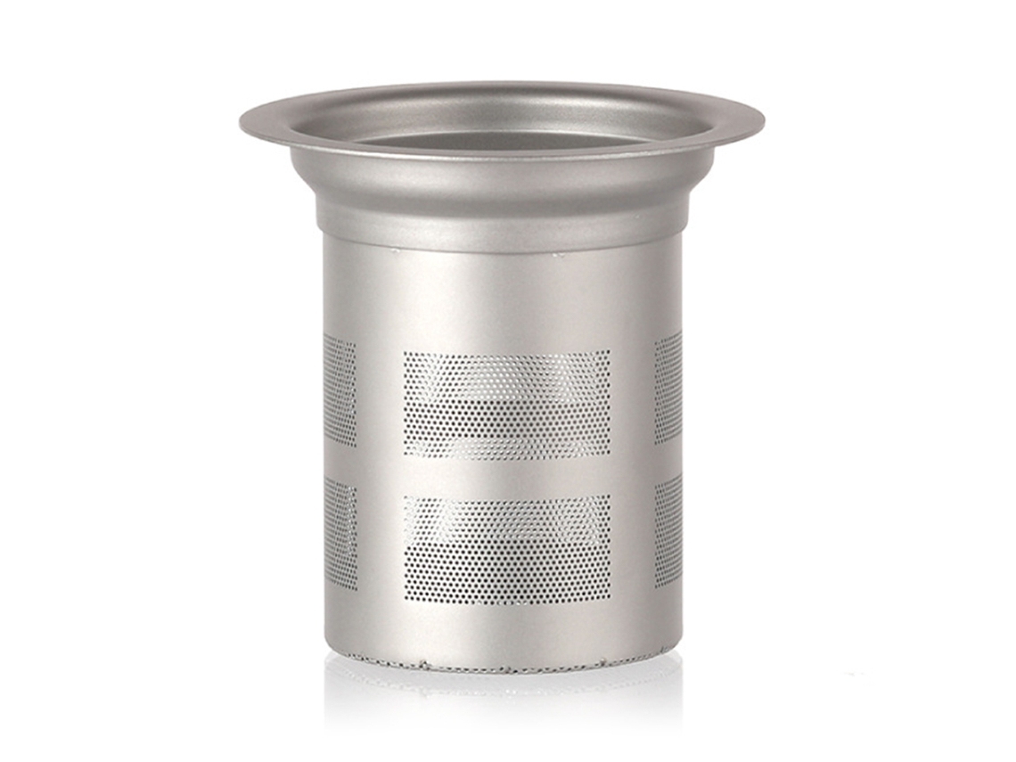 Cesta de infusión de té de malla de titanio