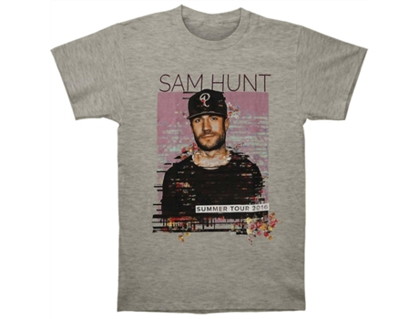Camiseta ROCKINSTONE Sam Hunt Pixels 2016 Tour (S)